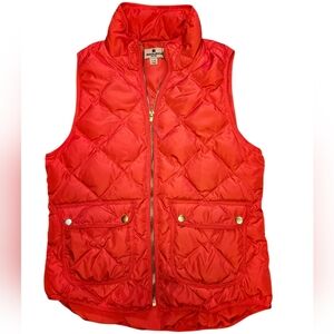 Woolrich Red Quilted Vest
